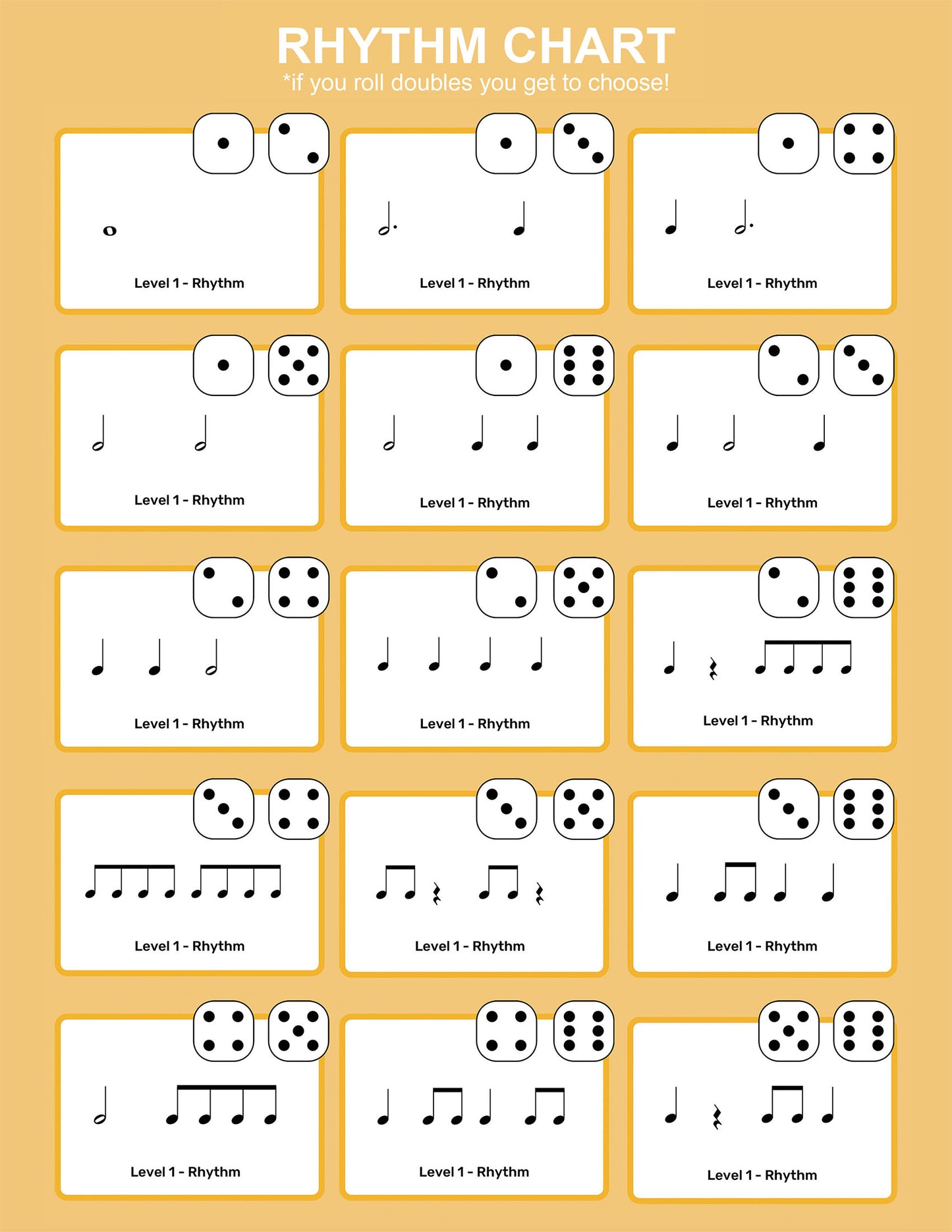 Invitations to Improvisation Flashcard & Dice Games (PDF Download)