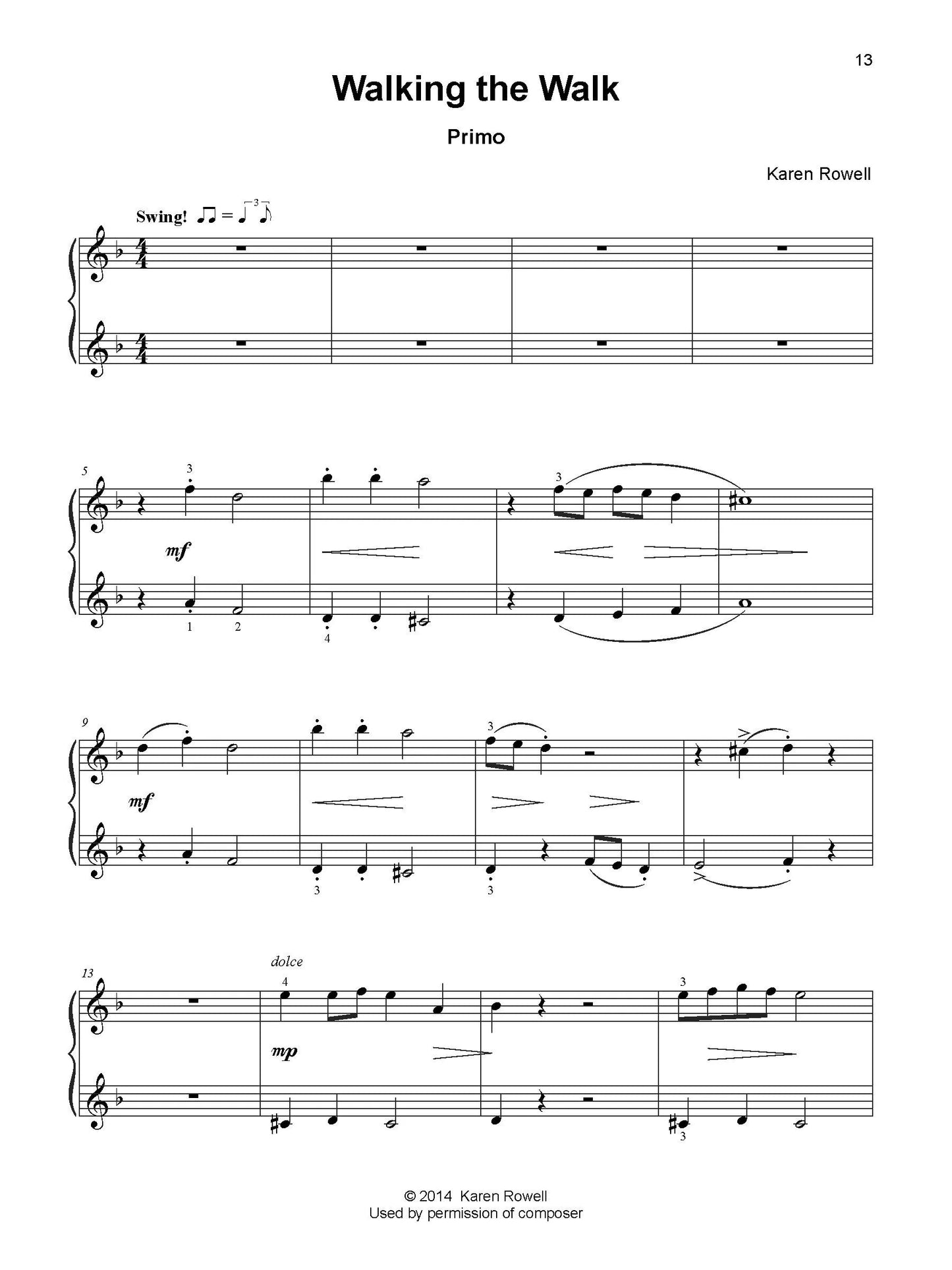 Northern Lights Late Elementary Piano Duets