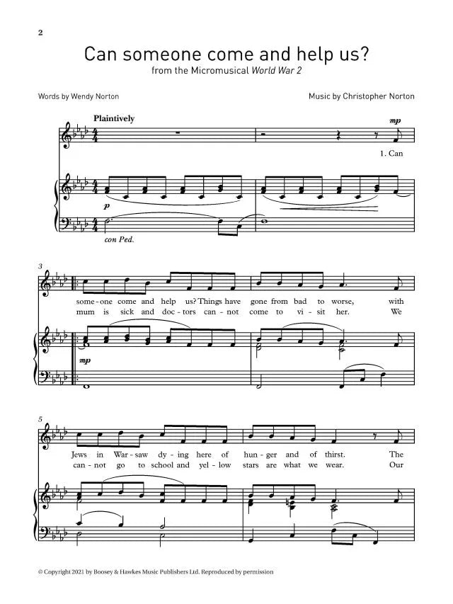 Selected Songs from Christopher Norton’s Micromusicals (Book 4 High Voice)