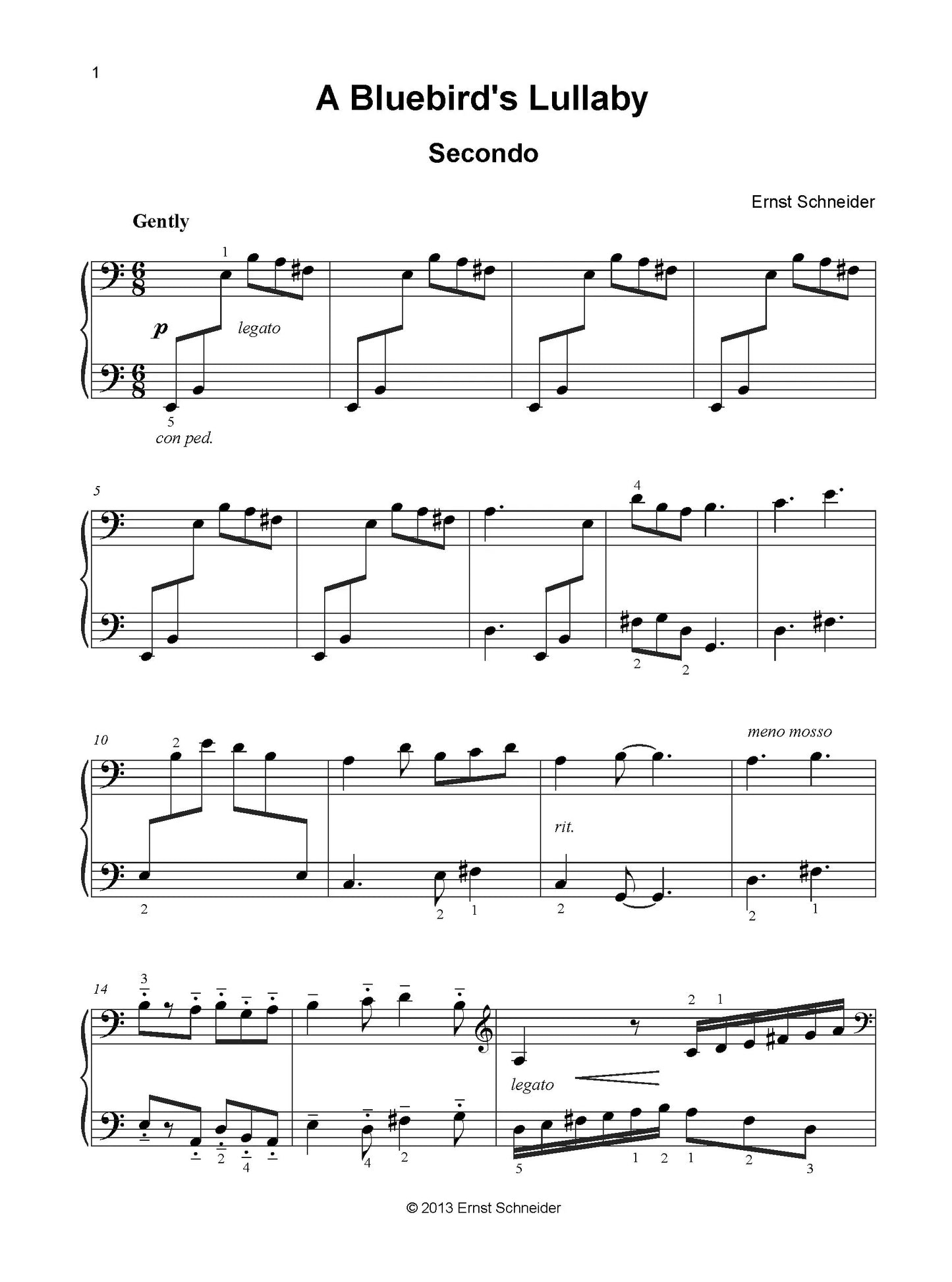 A Bluebird’s Lullaby