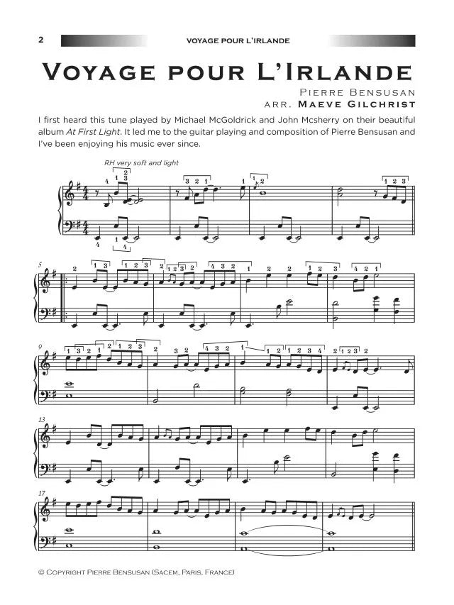 Traditional tune arrangements and original compositions for the lever harp Book 1