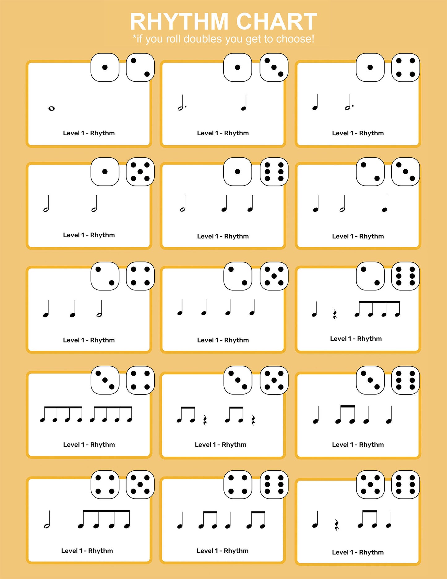 Invitations to Improvisation Flashcard & Dice Games (PDF Download)