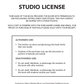 All Aboard (Studio License PDF)