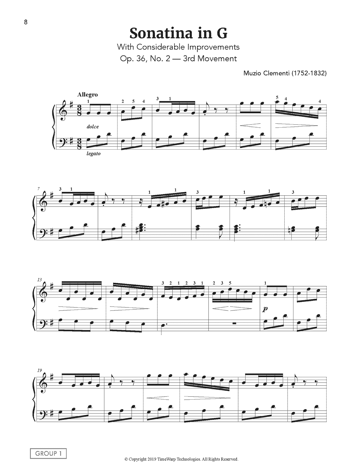 Mosaics Piano Repertoire Level 4