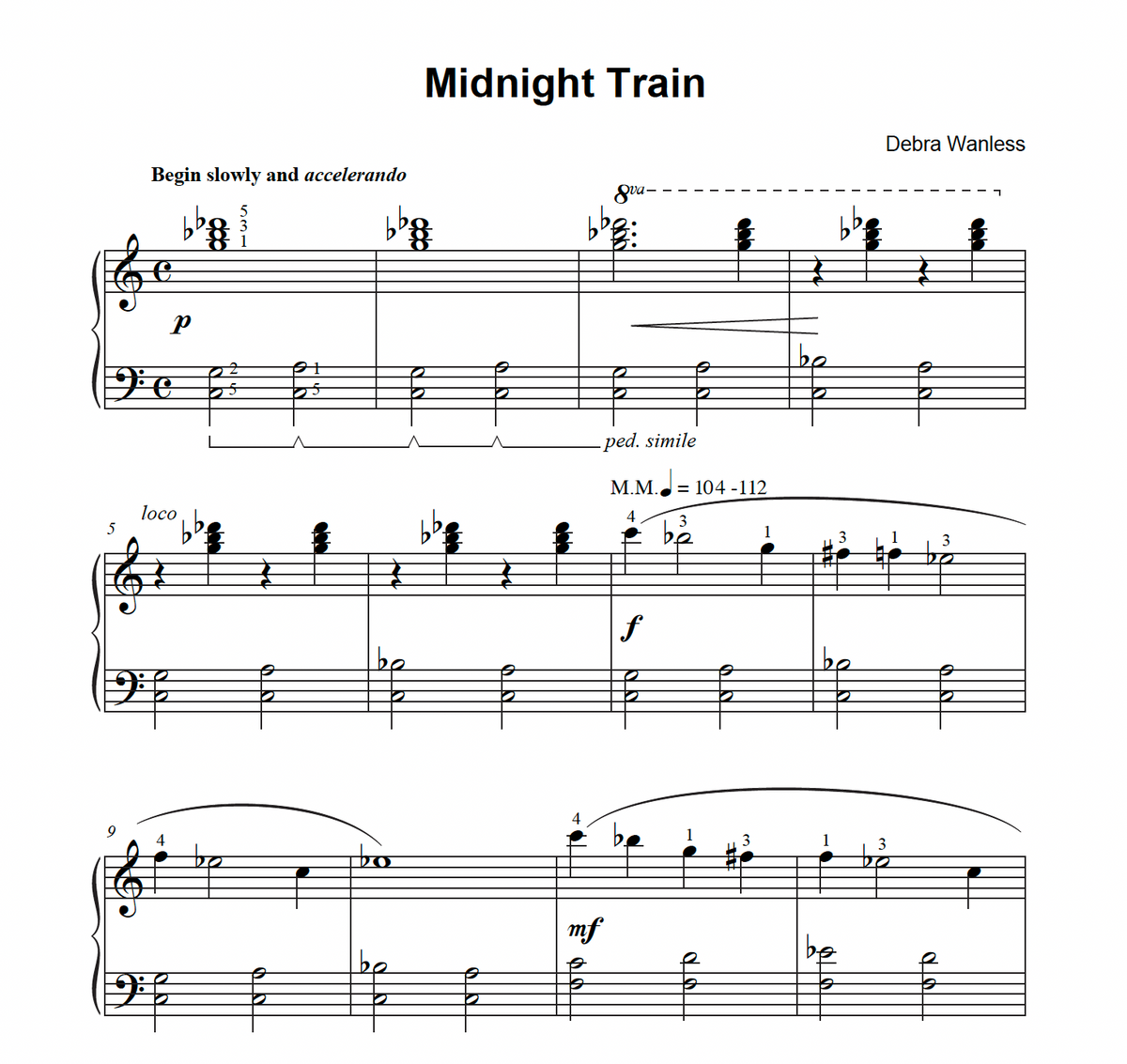 Midnight Train (PDF Download)
