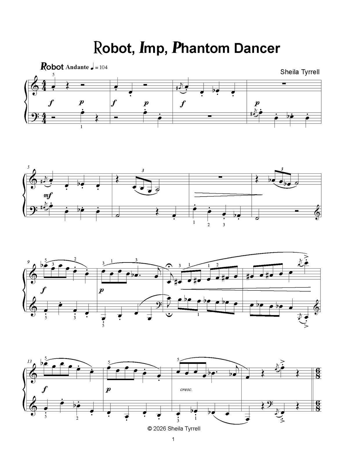 Robot, Imp, Phantom Dancer (PDF Download)