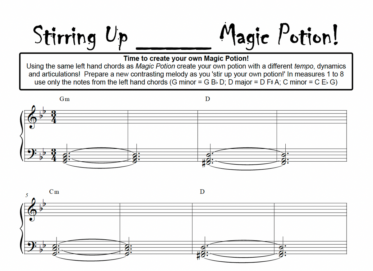 Magic Potion (PDF Download)