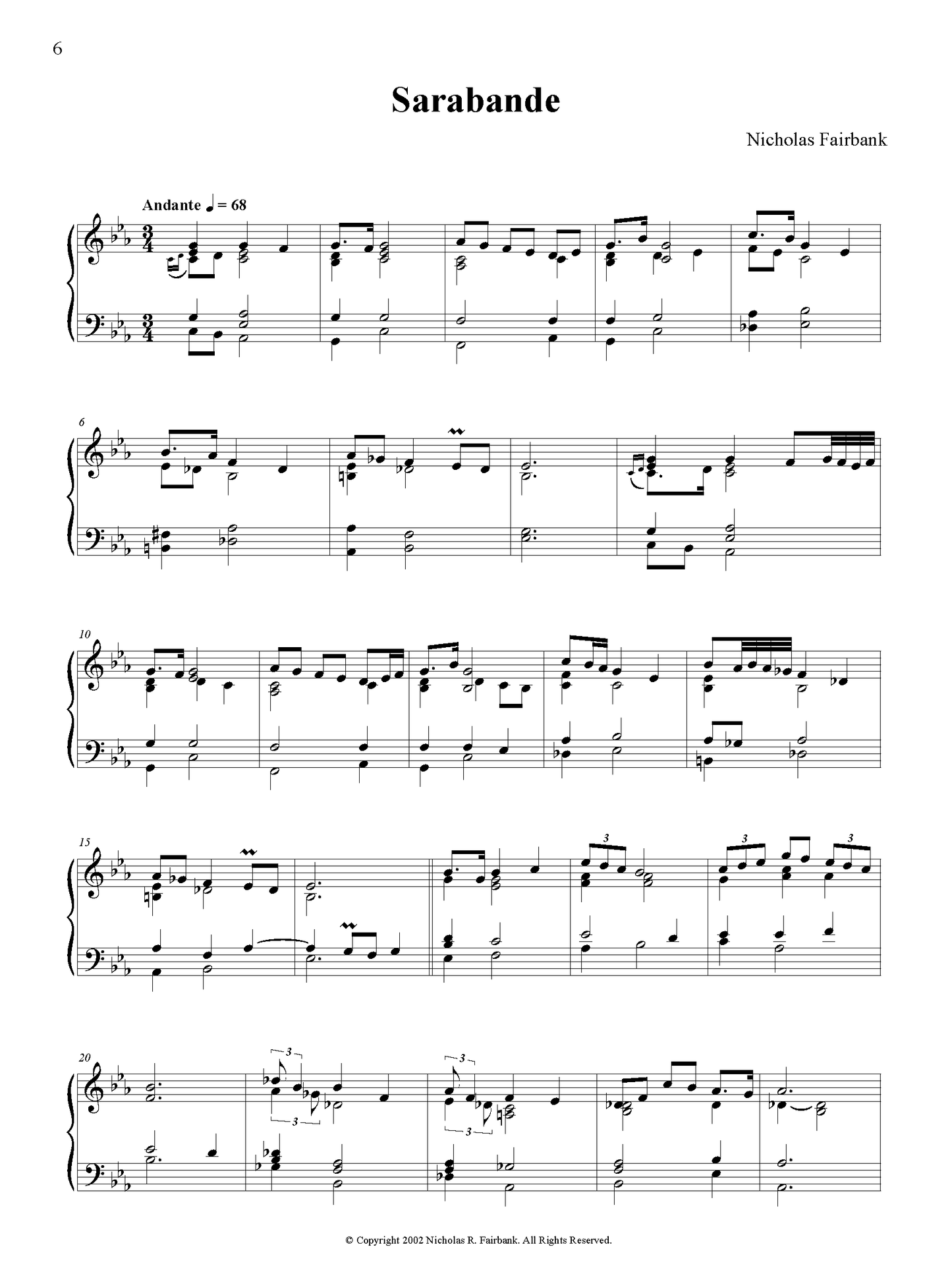 Suite in C Minor