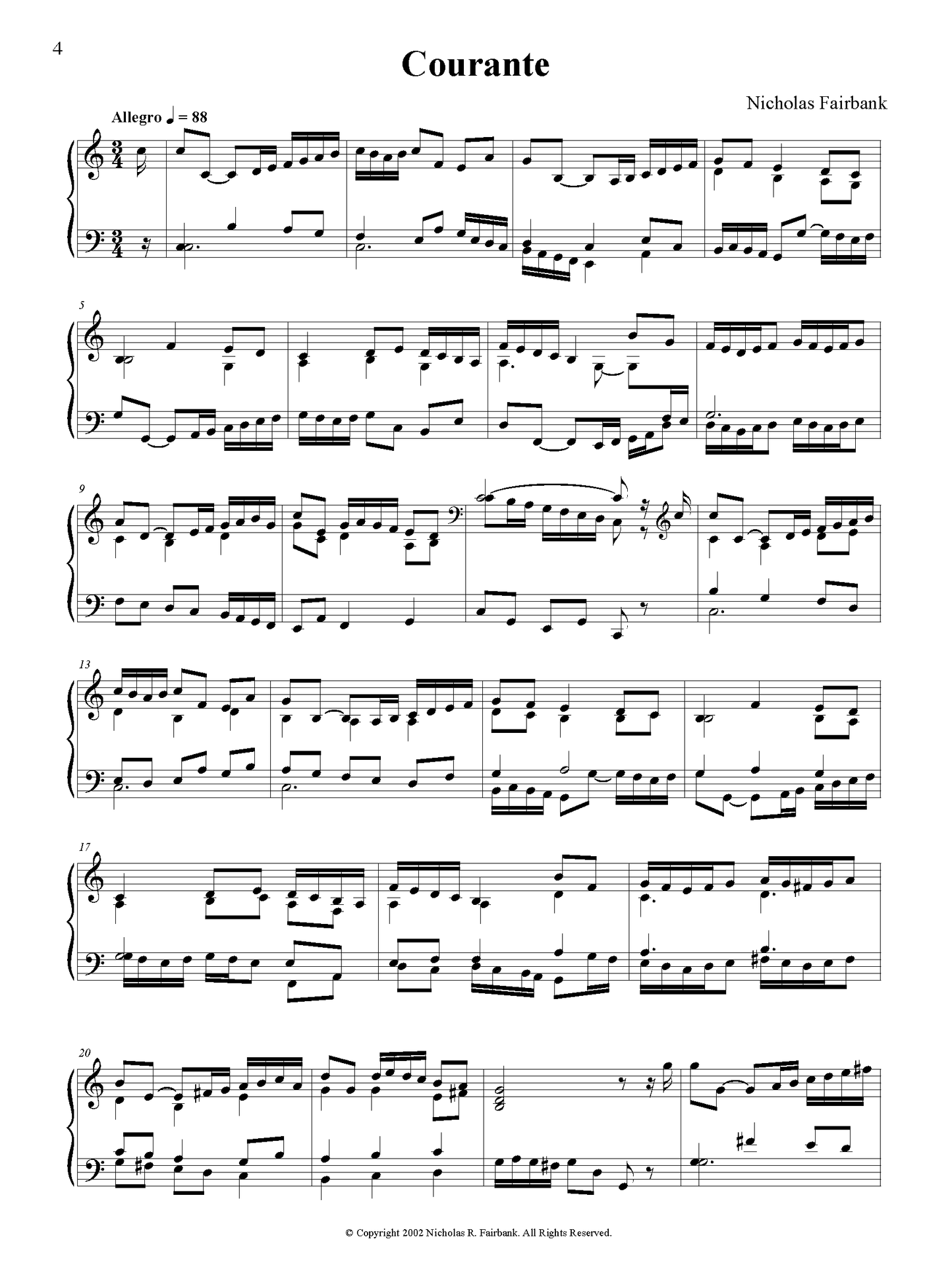 Suite in C Minor