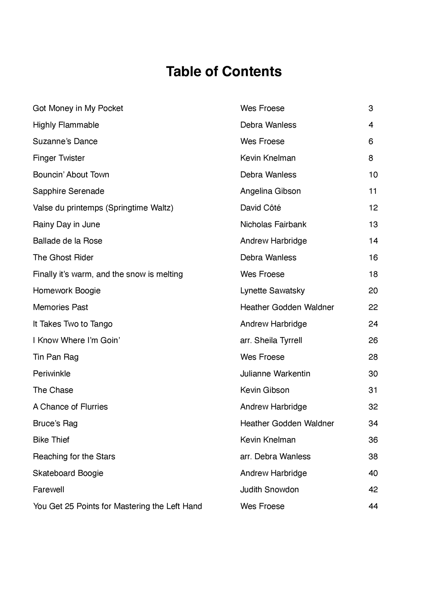 Poppin' Piano Level Six