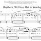 Brethern, We Have Met to Worship (PDF Download)