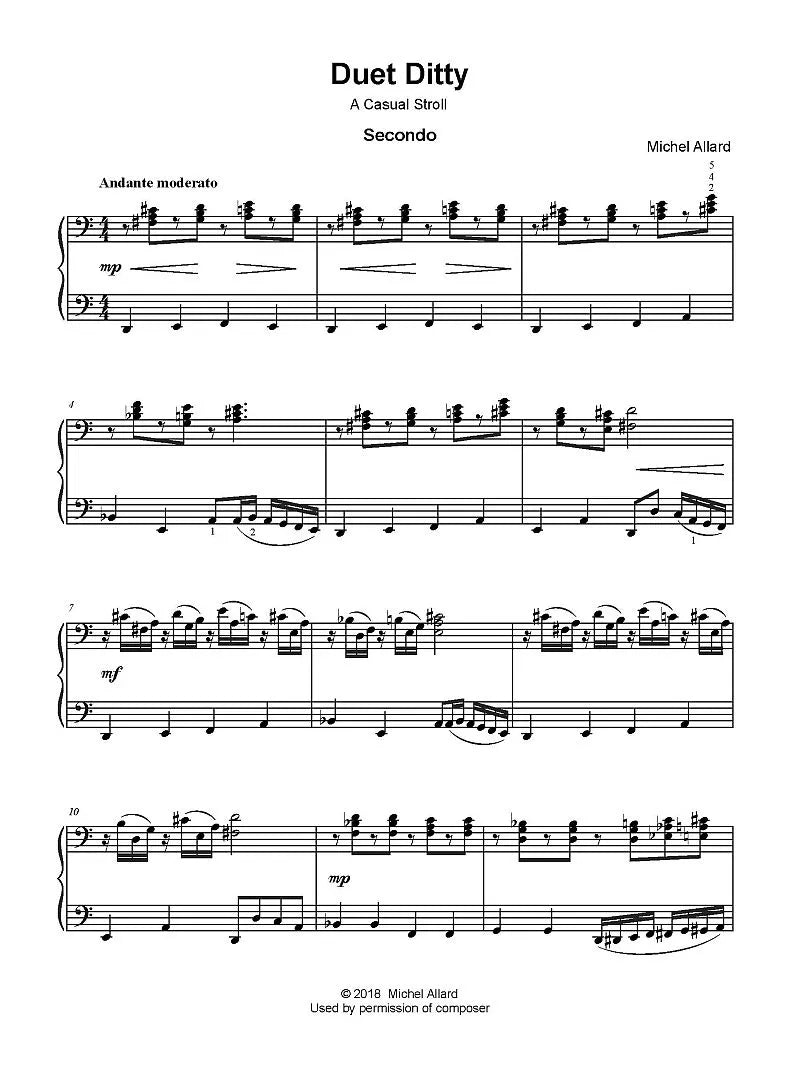 Northern Lights Intermediate Piano Duets