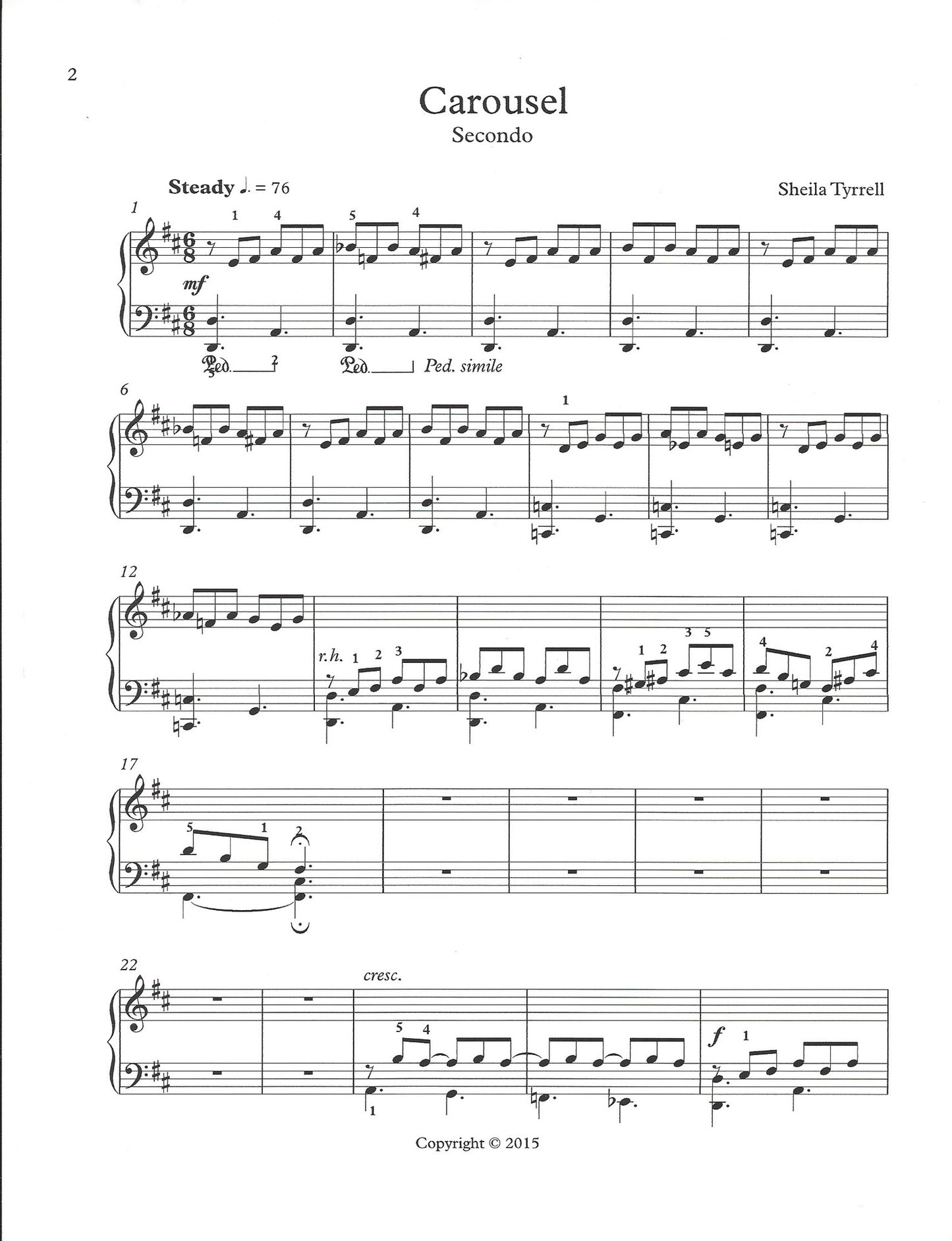 Carousel Duet (PDF Download)