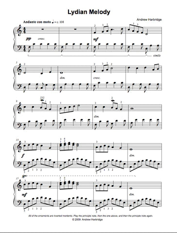 Lydian Melody