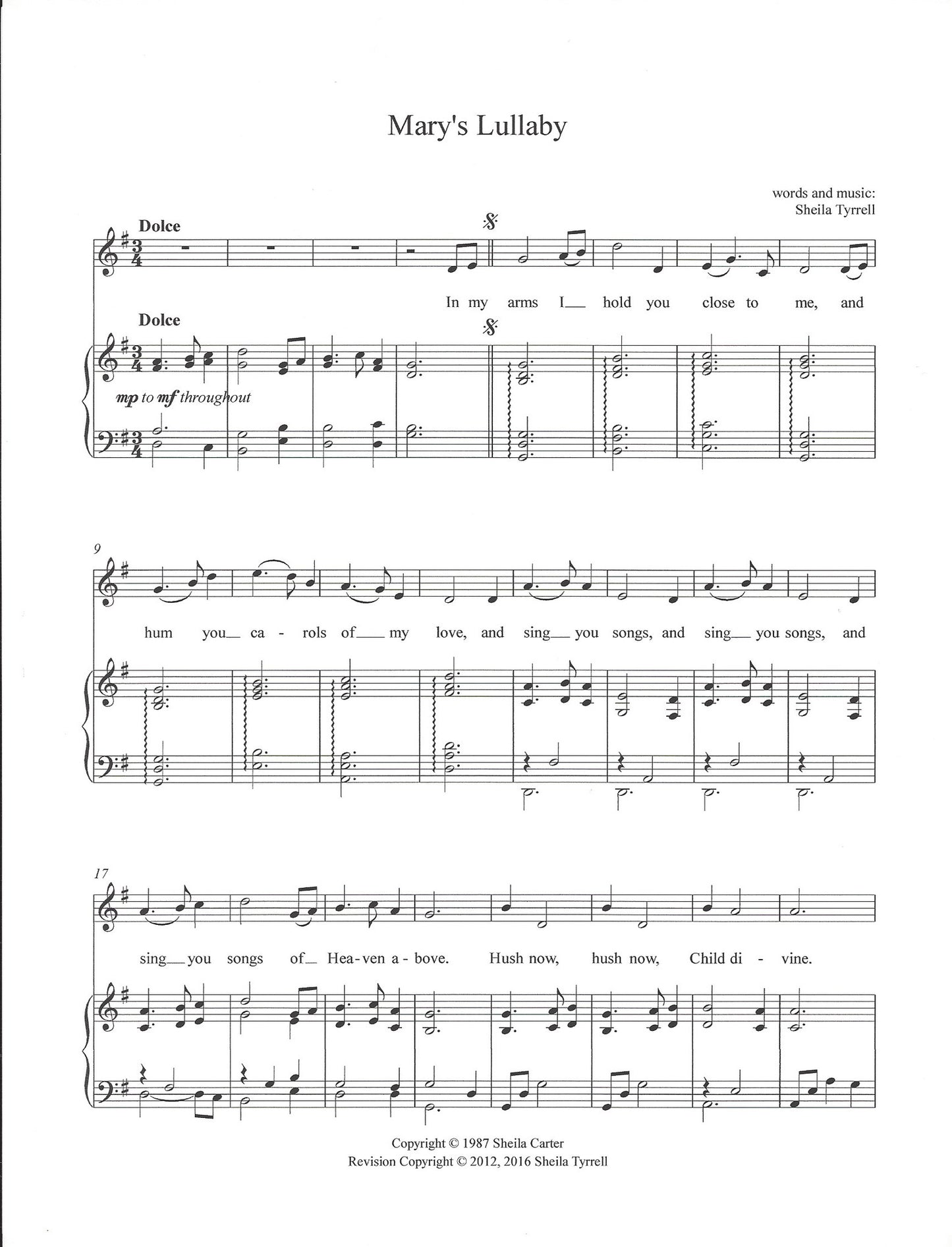 Mary, Mama Mary (PDF Download)