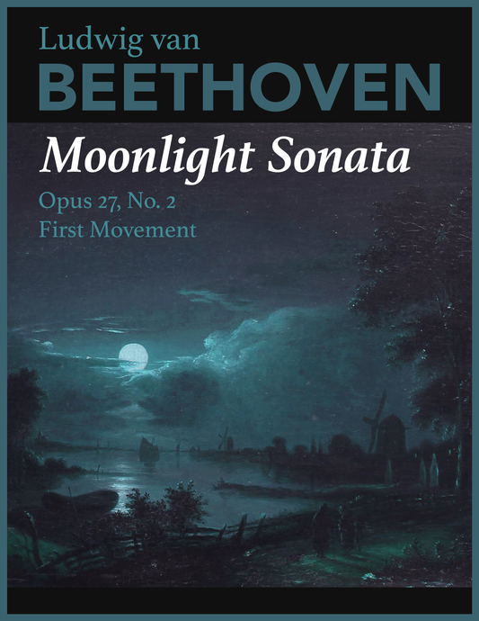 Moonlight Sonata - Ludwig van Beethoven (PDF Download)