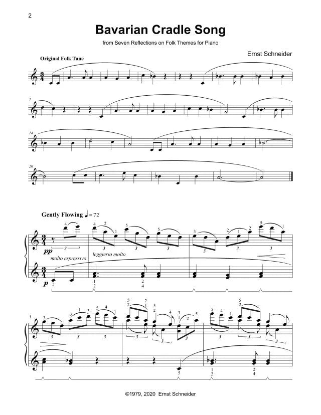 Okanagan Opus 6: Intermediate Piano Solos (PDF Download)