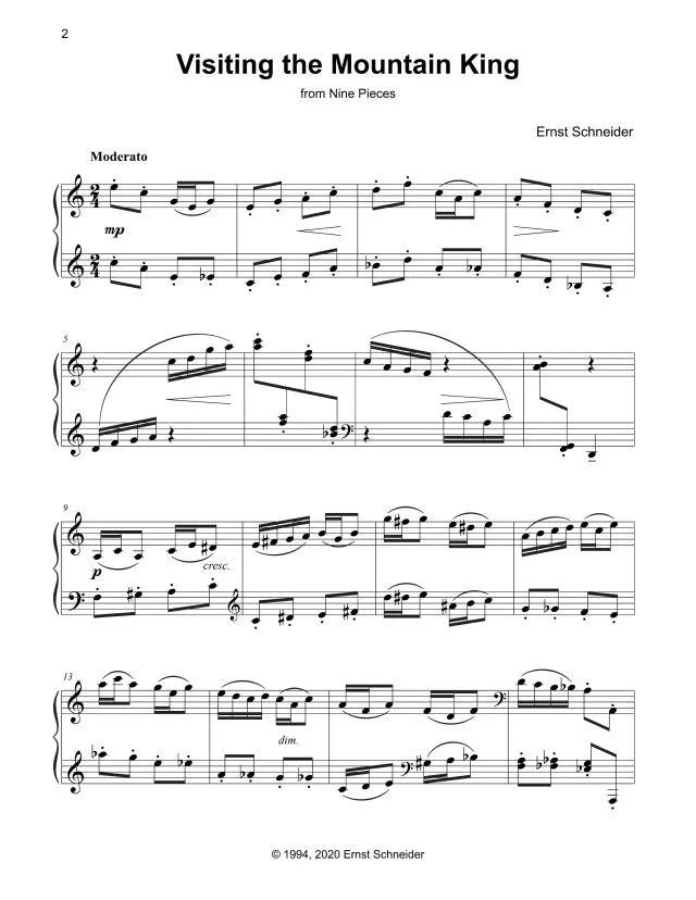 Okanagan Opus 7: Late Intermediate Piano Solos (PDF Download)