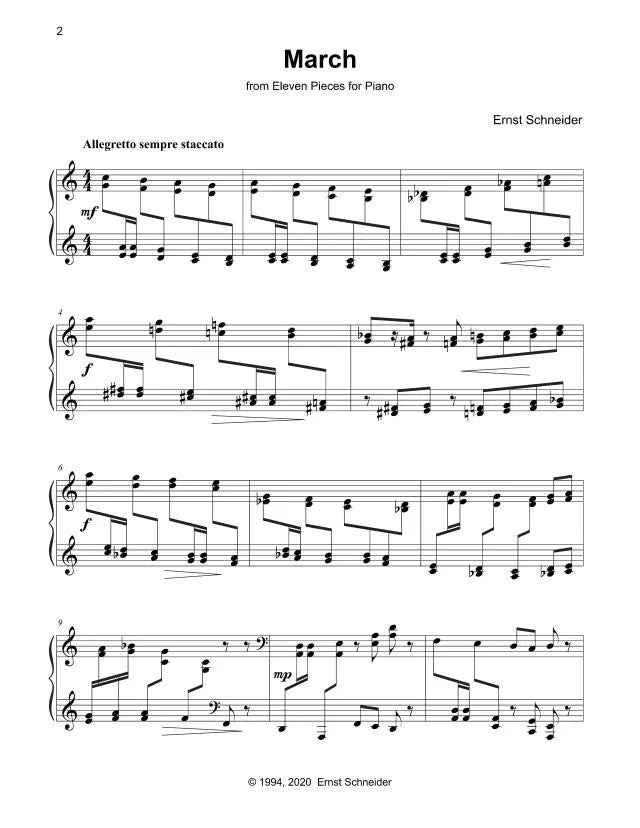 Okanagan Opus 8: Early Advanced Piano Solos (PDF Download)