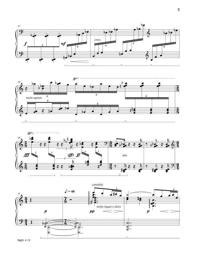 Okanagan Opus 9: Advanced Piano Solo (PDF Download)