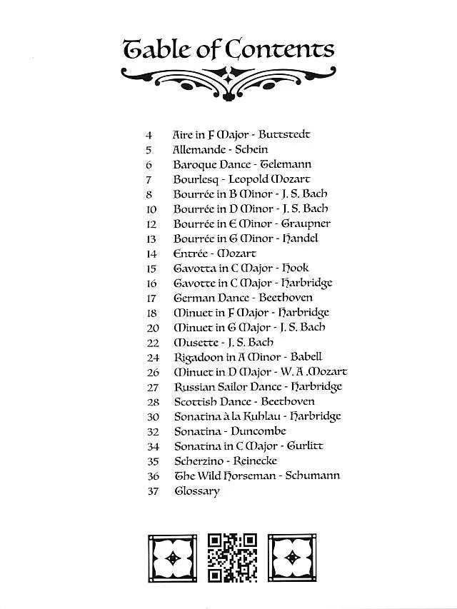 Classical Repertoire for the Piano Book 1