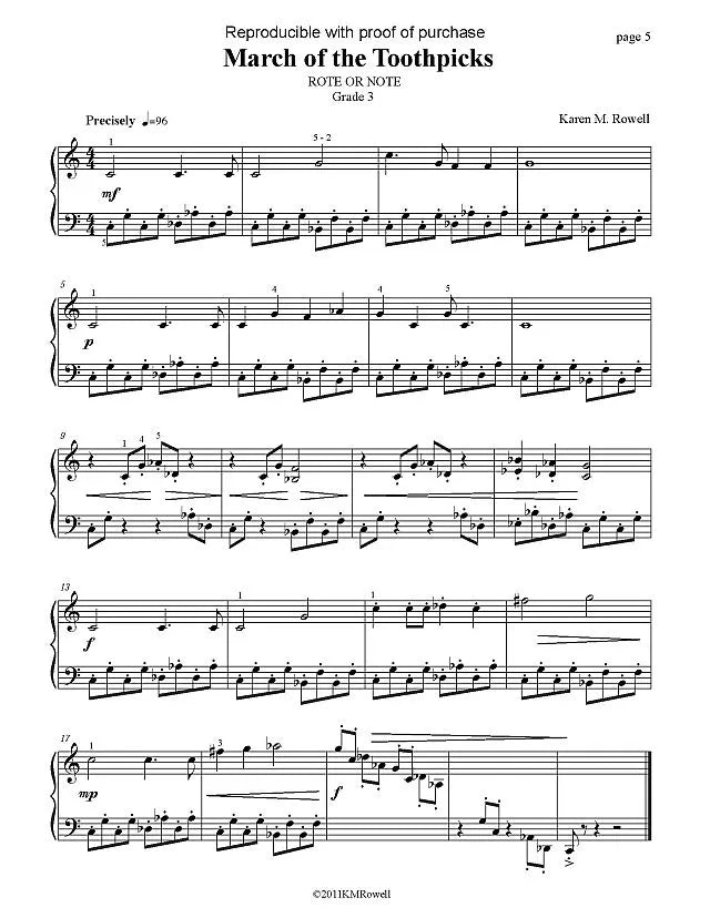 Rote or Note: At Grandma’s House (PDF Download)
