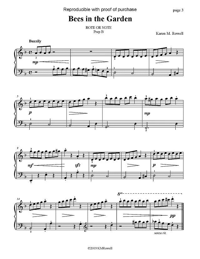 Rote or Note: At Grandma’s House (PDF Download)