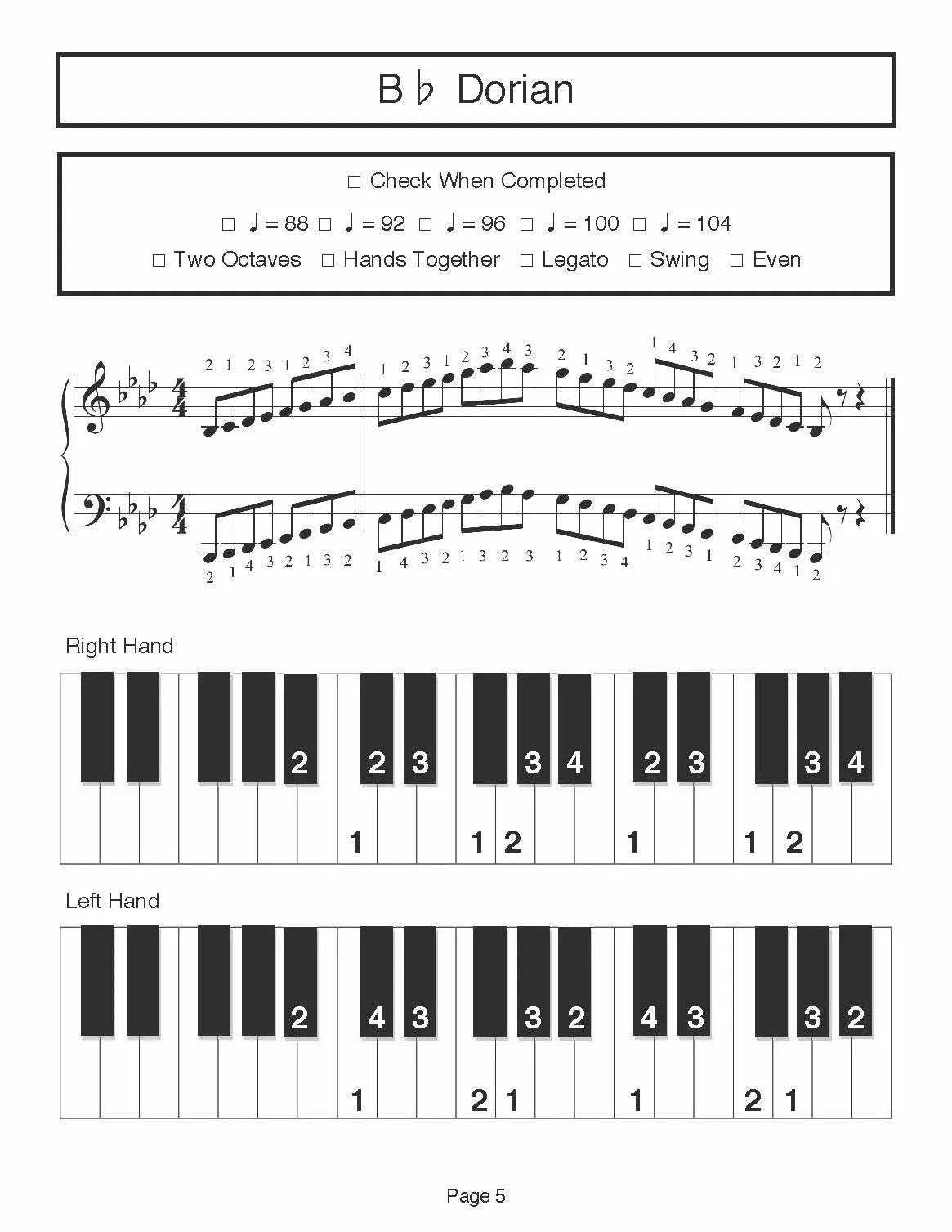 Contemporary Piano Technique & Skills Level 5