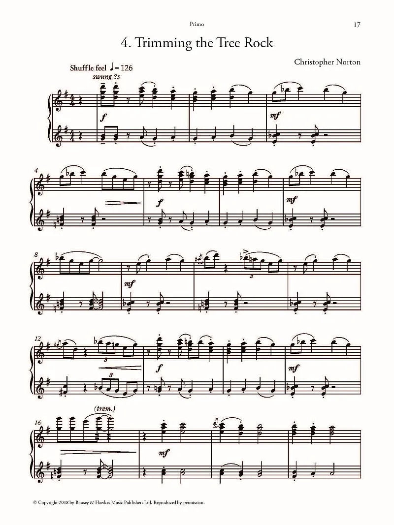 A Second Christmas Suite for Piano Duet