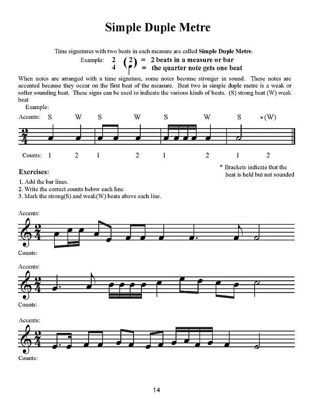 Rhythm Workbook 1 by Debra Wanless