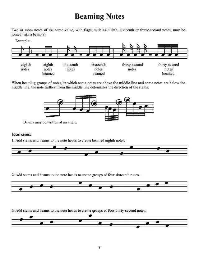 Rhythm Workbook 1 by Debra Wanless