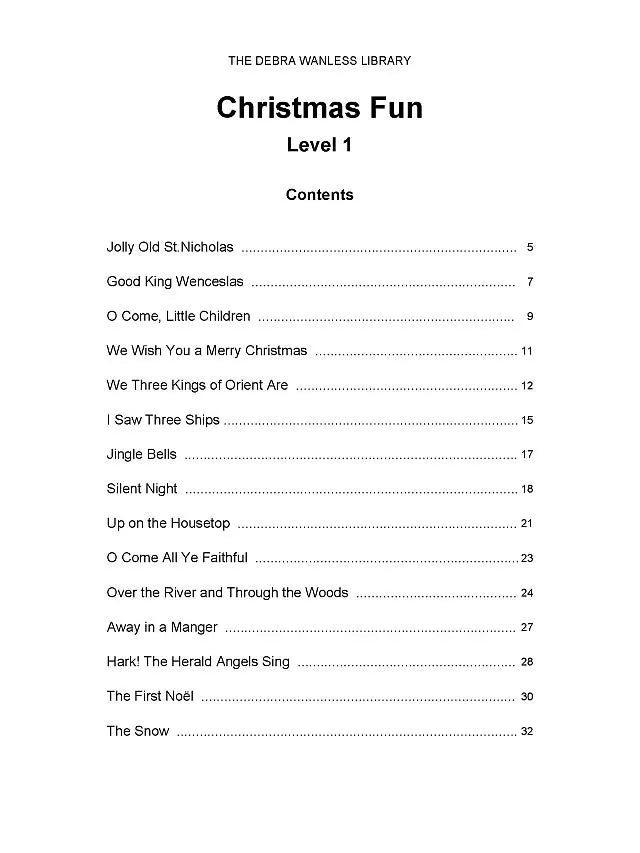 Christmas Fun Level 1