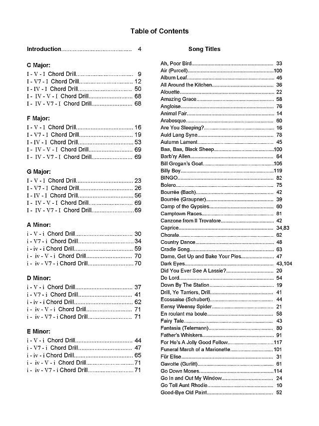 153 Fun Tunes to Harmonize for Easy Fake Piano