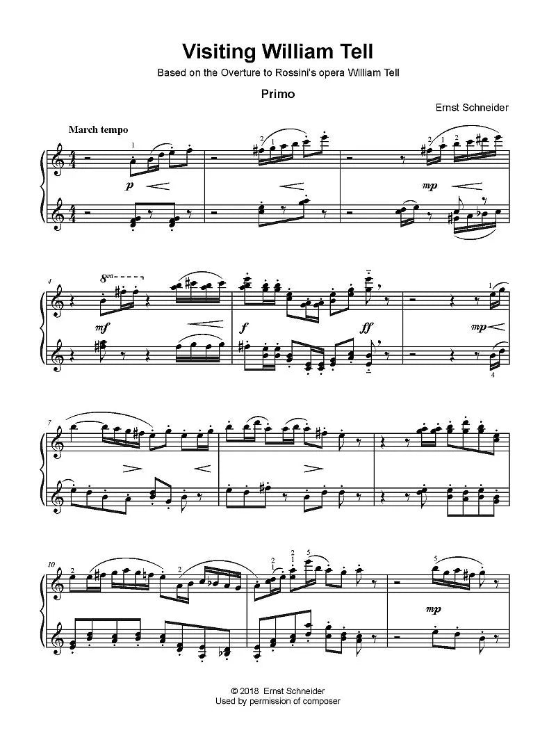 Northern Lights Intermediate Piano Duets