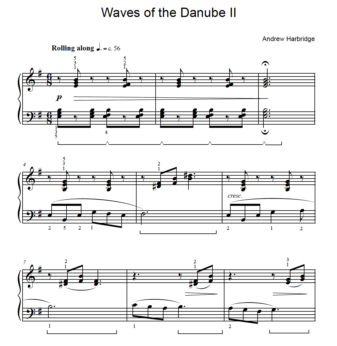 Waves of the Danube II (PDF DOWNLOAD)