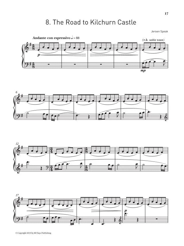 Reflections for Pedal Harp