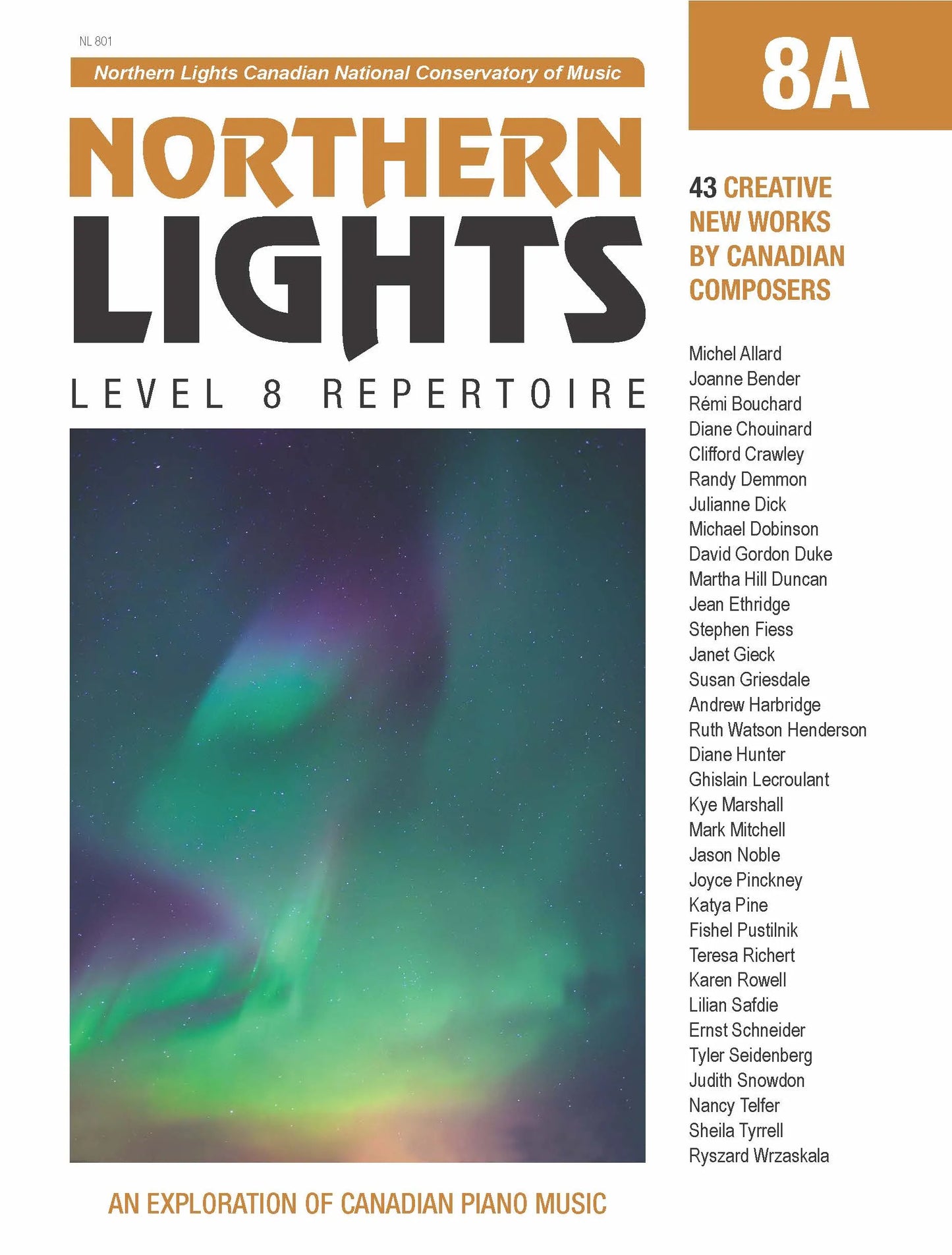 Northern Lights 8A – Repertoire