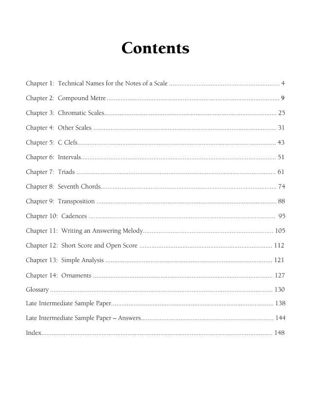 Total Theory Late Intermediate Rudiments by James Lawless